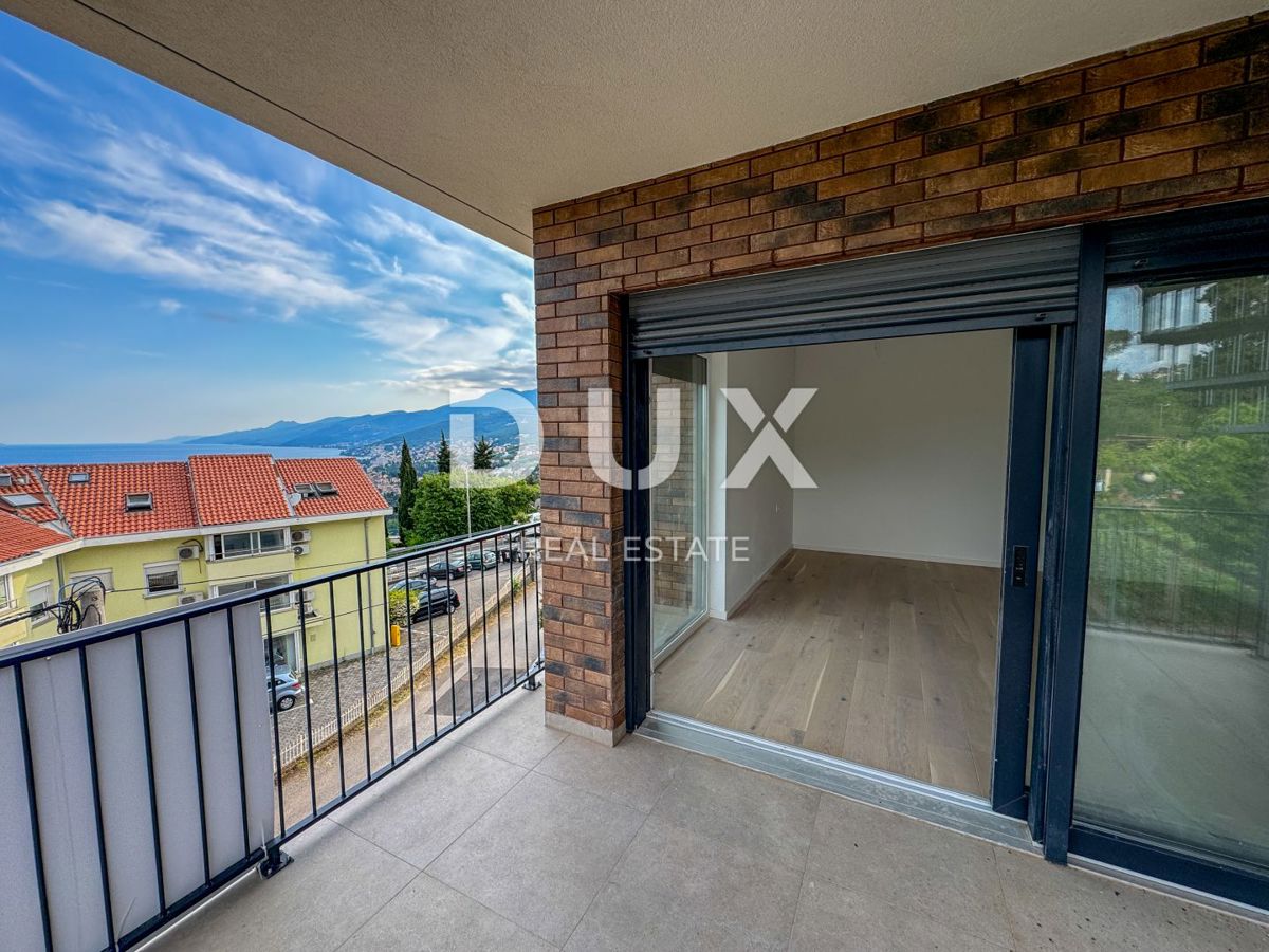 OPATIJA, PAVLOVAC - večje stanovanje 148m2, 3s, strešna terasa, novogradnja blizu Opatije, pogled