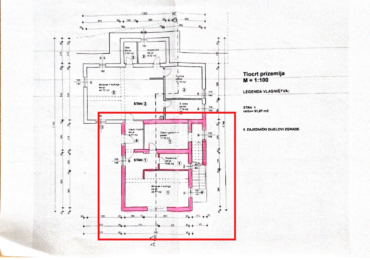 OPATIJA, LOVRAN - stanovanje v pritličju 52m2 s pogledom na morje