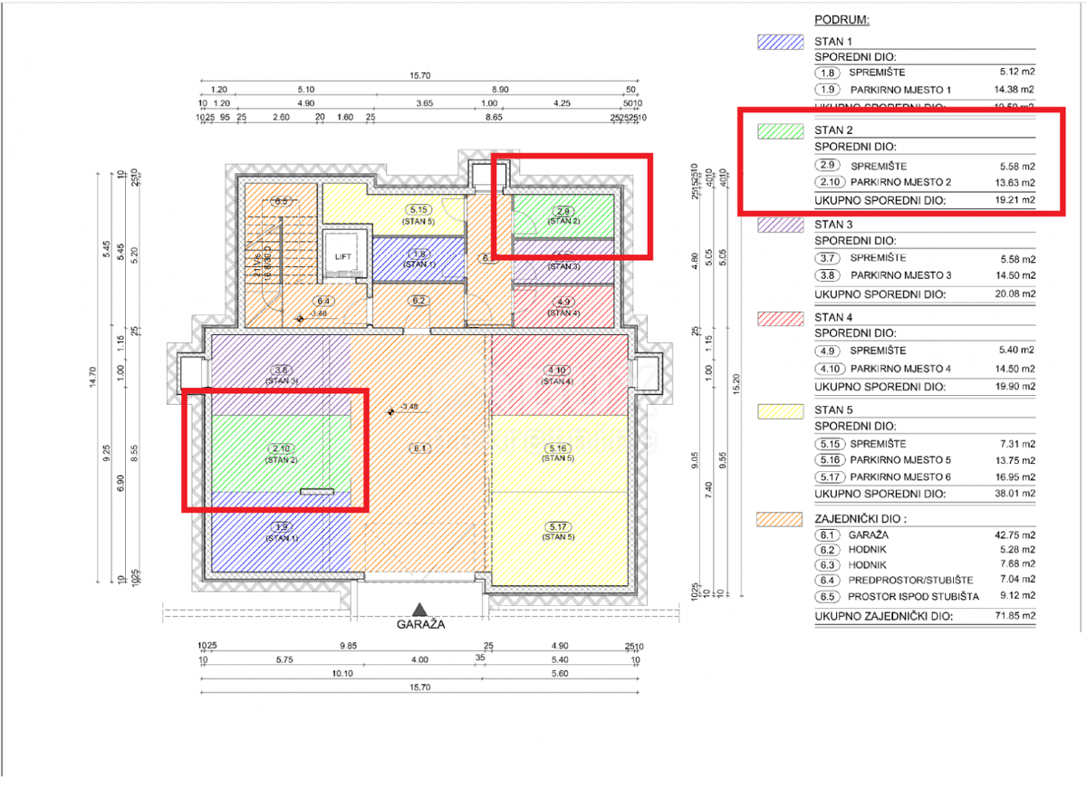 COSTABELLA, BIVIO, KANTRIDA - luksuzno stanovanje 85m2 s panoramskim pogledom na morje + okolica 60m2