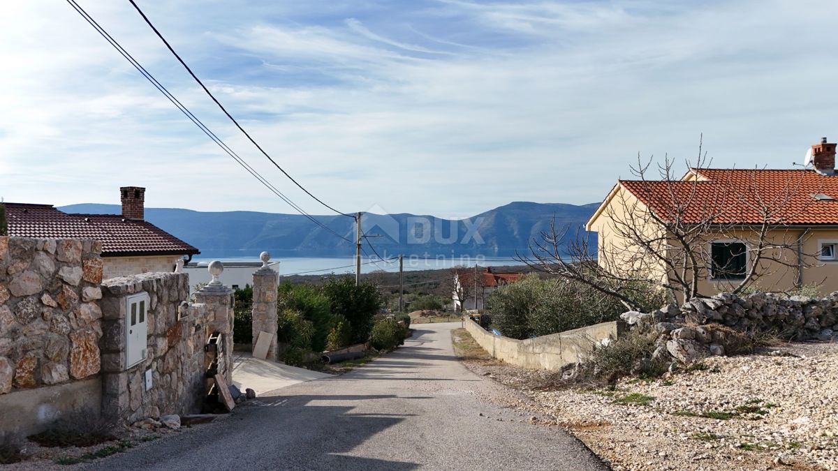 OTOK KRK, LINARDIĆI - Gradbeno zemljišče s panoramskim razgledom