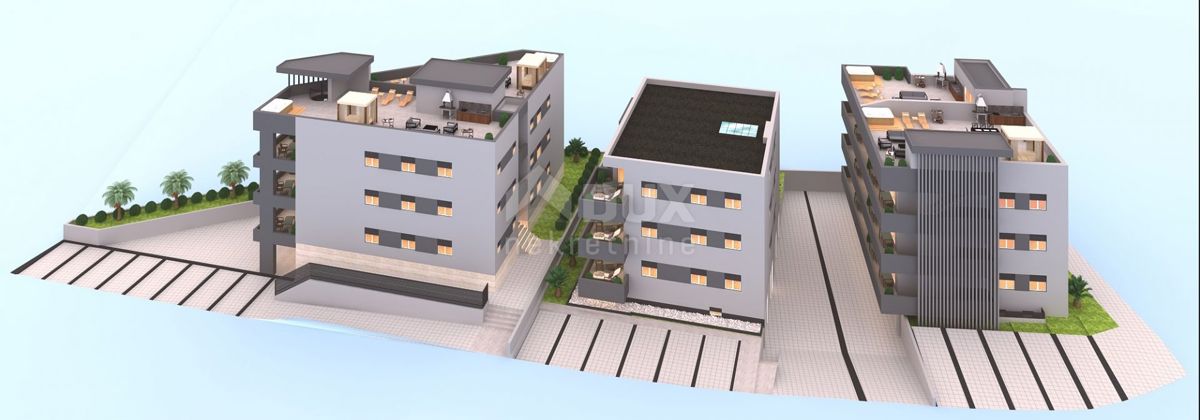 ZADAR, SUKOŠAN, 3s + kopalnica stanovanje v vrhunski novogradnji s pogledom na morje