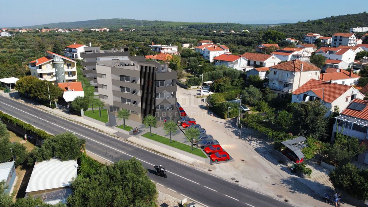 ZADAR, SUKOŠAN, 3s + kopalnica stanovanje v vrhunski novogradnji s pogledom na morje