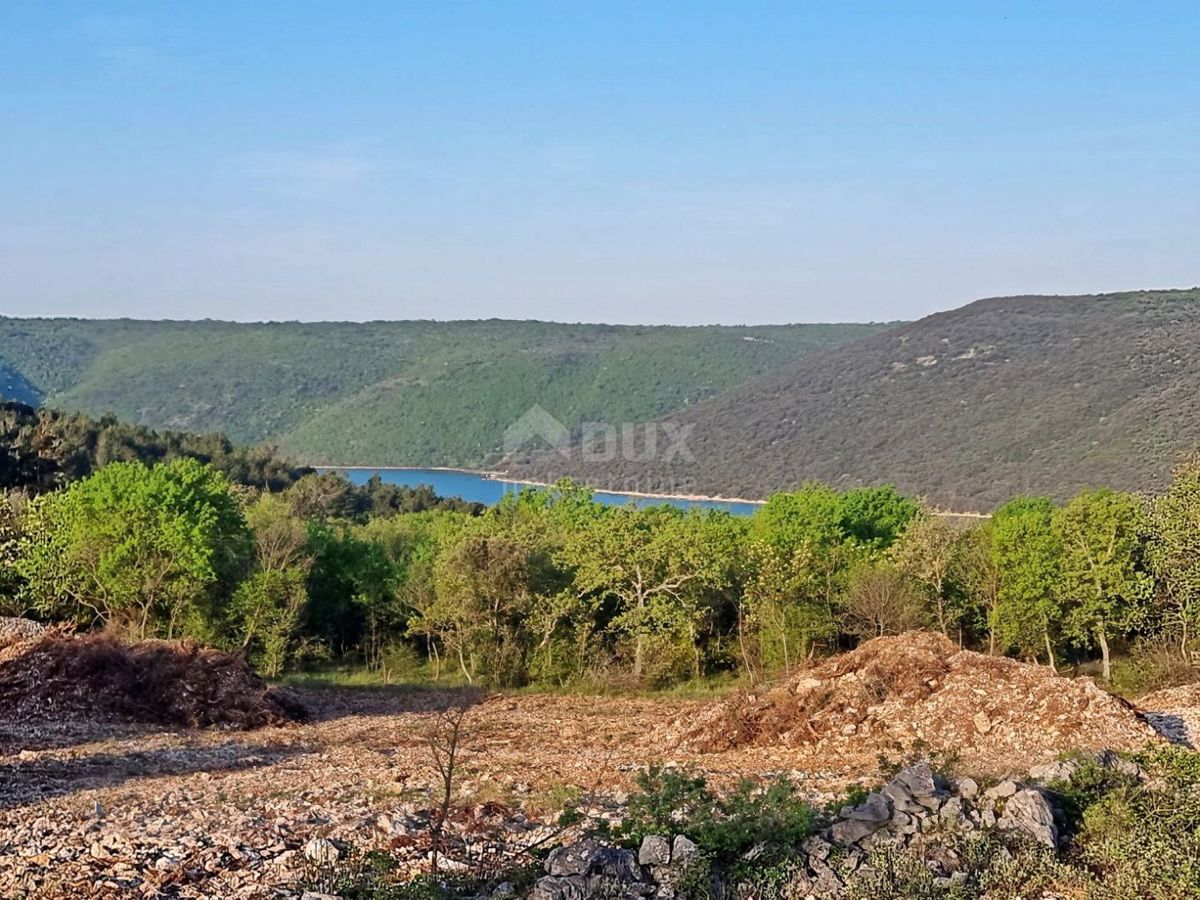 ISTRA, RABAC - Prostorno gradbeno zemljišče s pogledom na morje