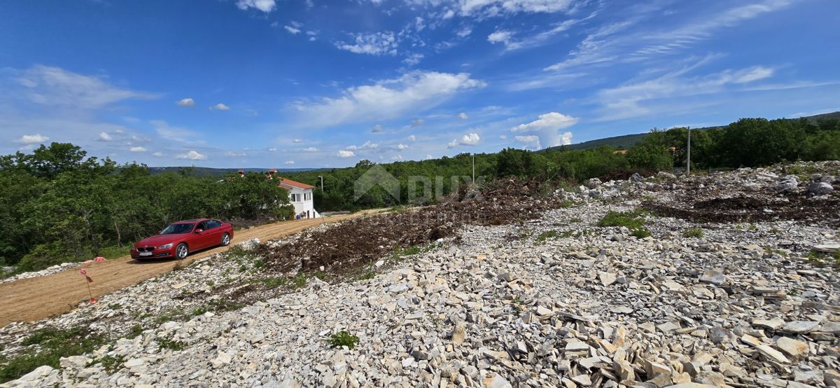 ISTRA, RABAC - Prostorno gradbeno zemljišče s pogledom na morje