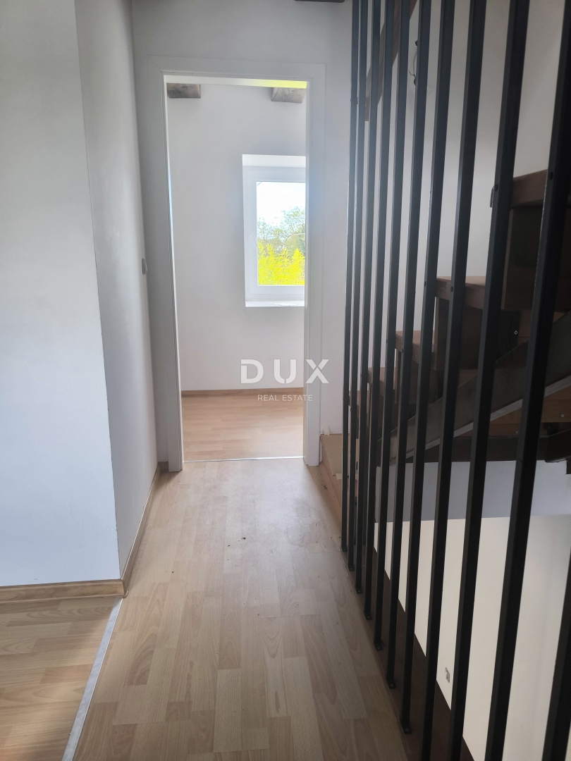 ISTRA, JURŠIĆI - Kamnita hiša z bazenom + apartma, NA KLJUČ