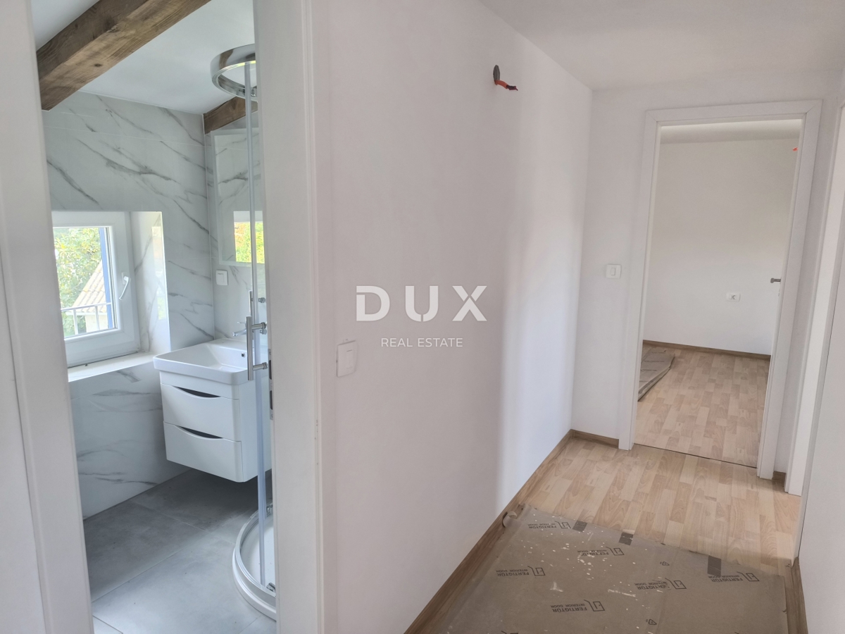 ISTRA, JURŠIĆI - Kamnita hiša z bazenom + apartma, NA KLJUČ