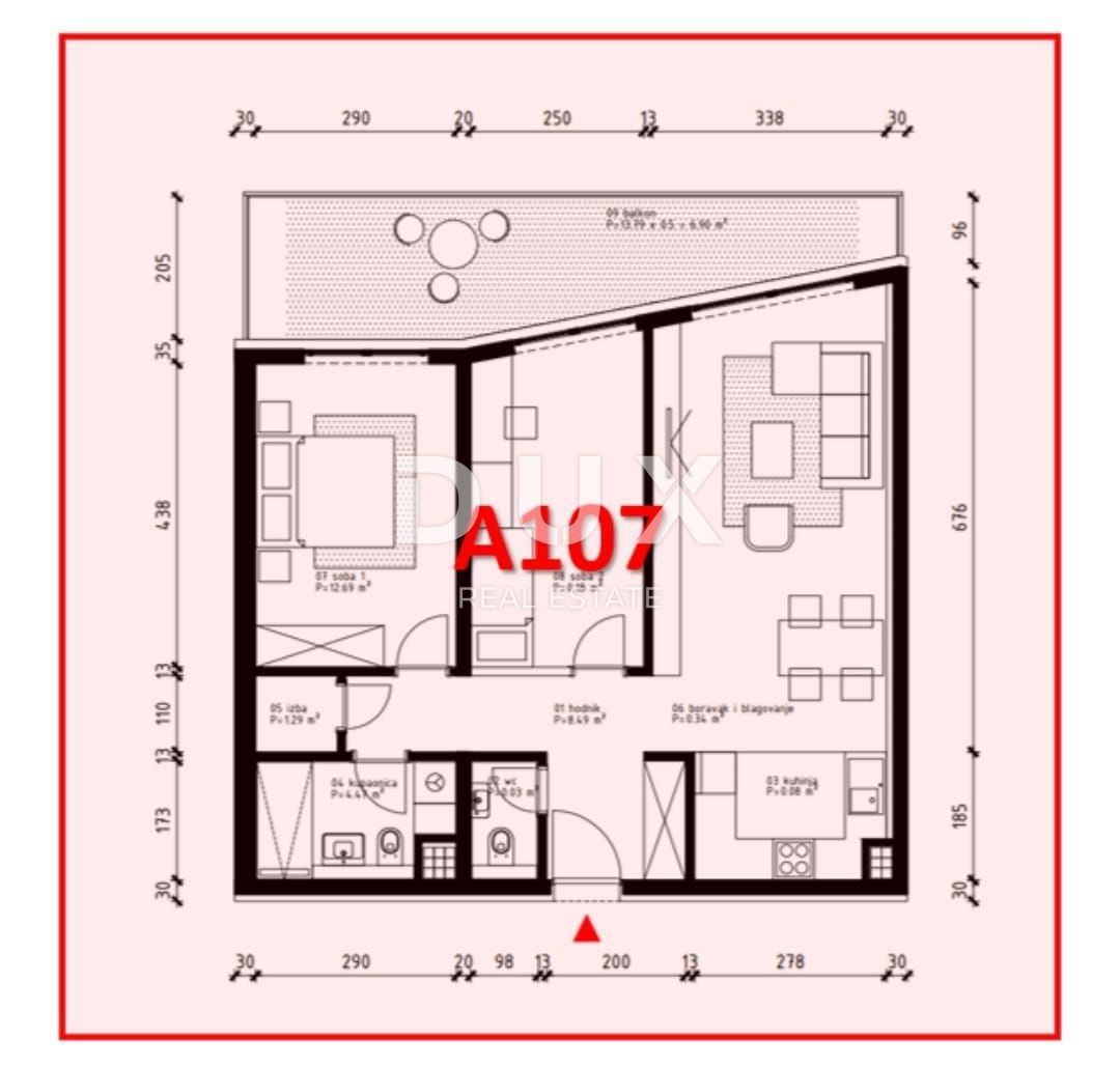 ISTRA, POREČ - Apartma 83m2, novogradnja 800m od morja!