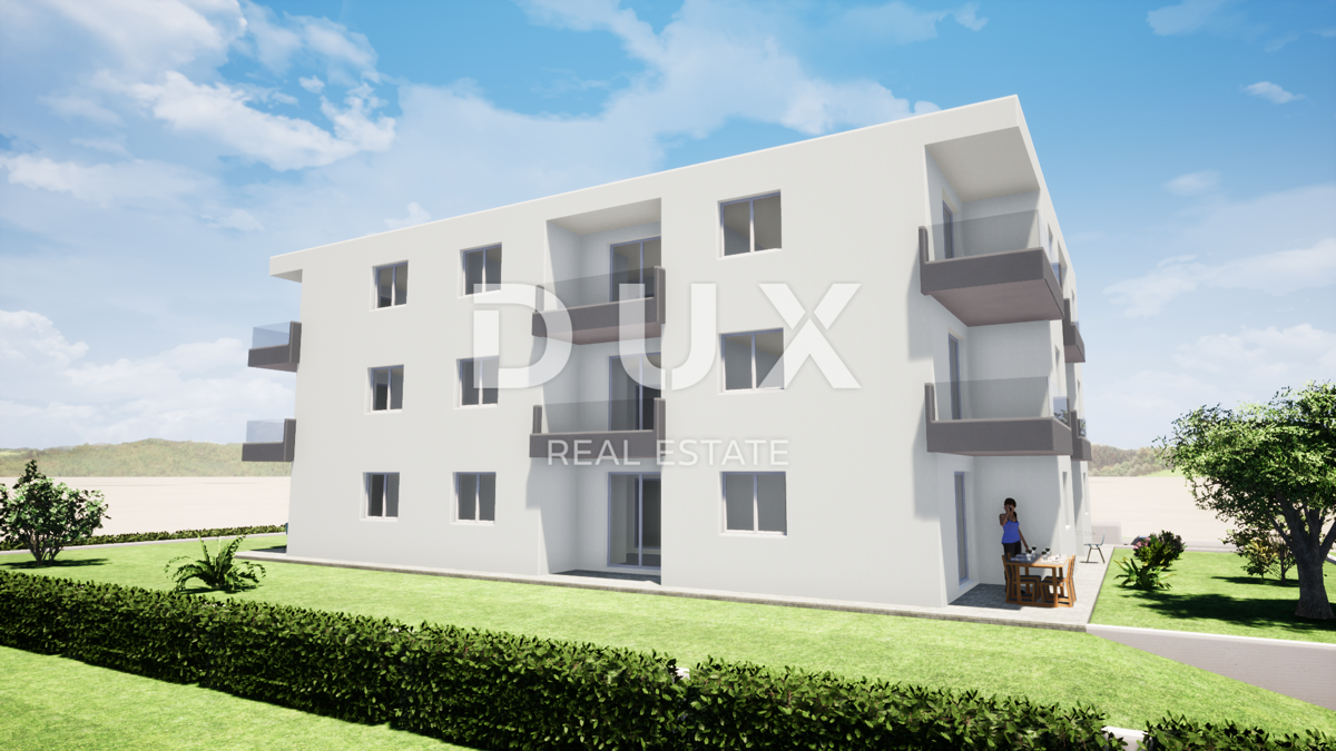 ISTRA, UMAG - Apartma z vrtom v novogradnji 200m od morja