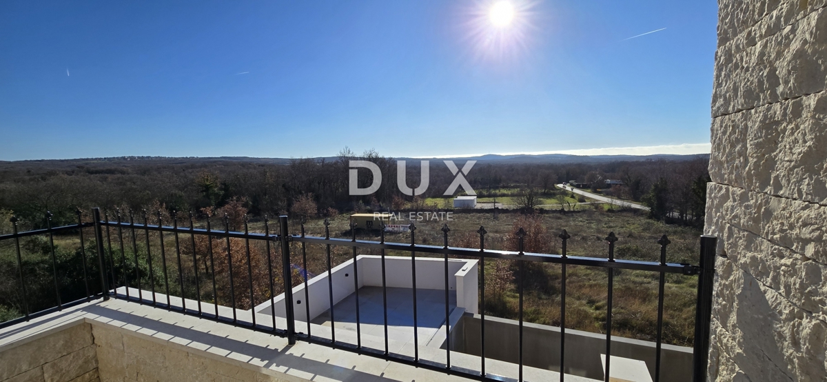 ISTRA, POREČ - Novozgrajena vila z neskončnim bazenom, zasebnim podzemnim parkiriščem in fantastičnim pogledom na morje