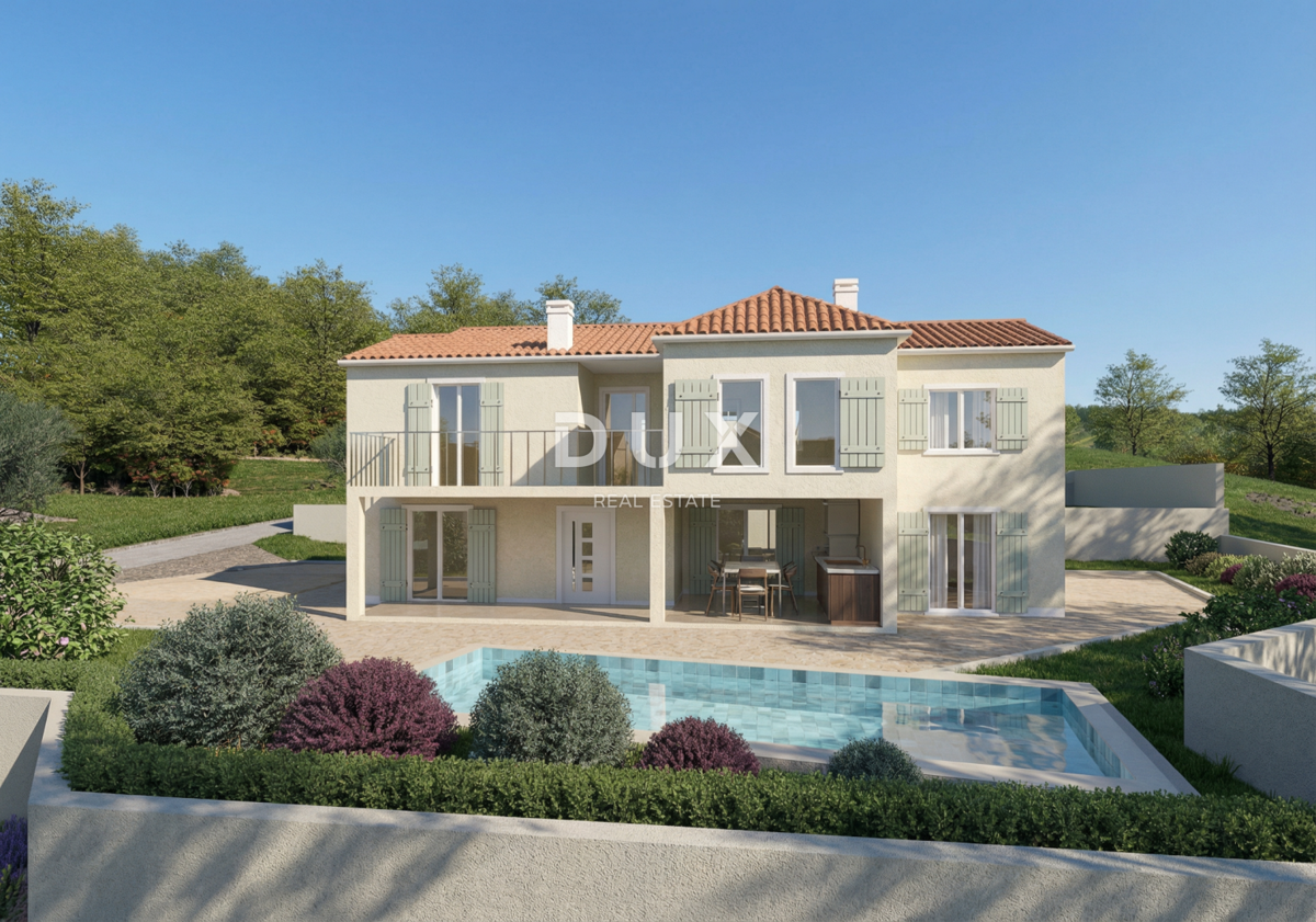 ISTRA, PIĆAN - Novozgrajena vila v naravnem okolju
