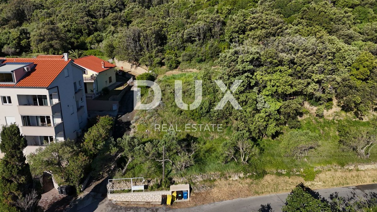 OTOK RAB, SUPETARSKA DRAGA - Gradbeno zemljišče s pogledom na morje