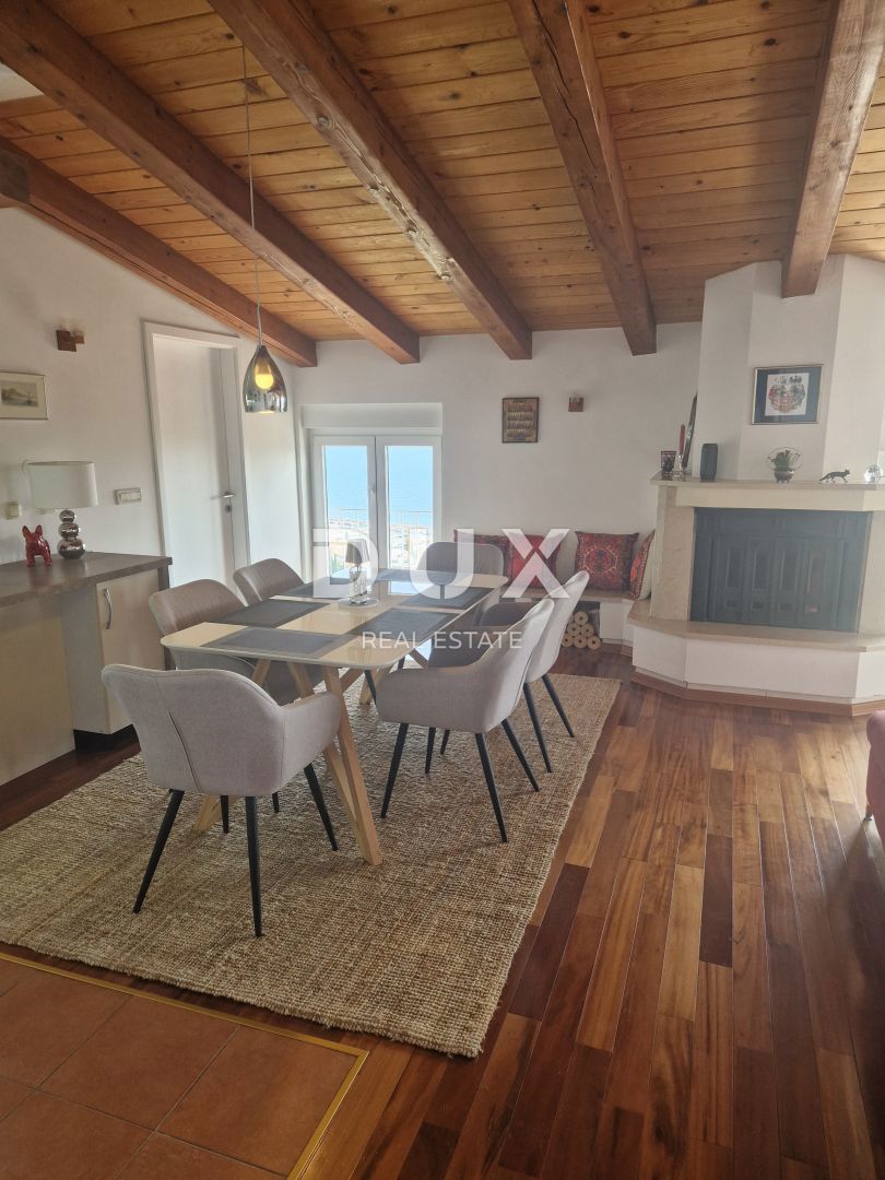 OPATIJA, IČIĆI - čudovito stanovanje v hiši z dvema terasama in panoramskim pogledom na morje