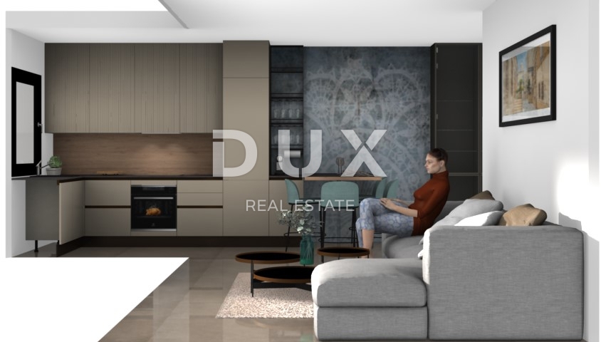 NOVALJA, JAKIŠNICA - Apartma 58m2 v prvem nadstropju s čudovitim pogledom na morje