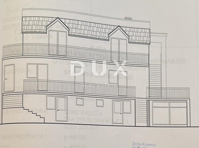 VODICE, ŠIBENIK - PRILOŽNOST! Hiša s 5 apartmaji na mirni lokaciji 