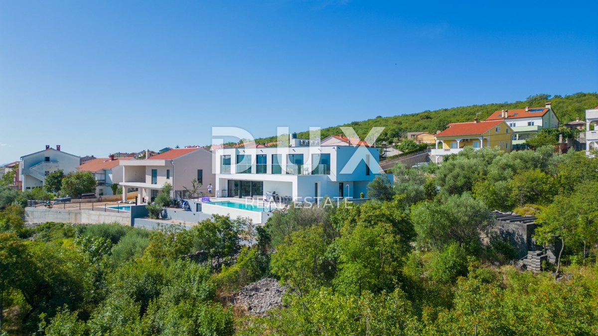 OTOK KRK, MESTO KRK (okolica) - luksuzna vila 