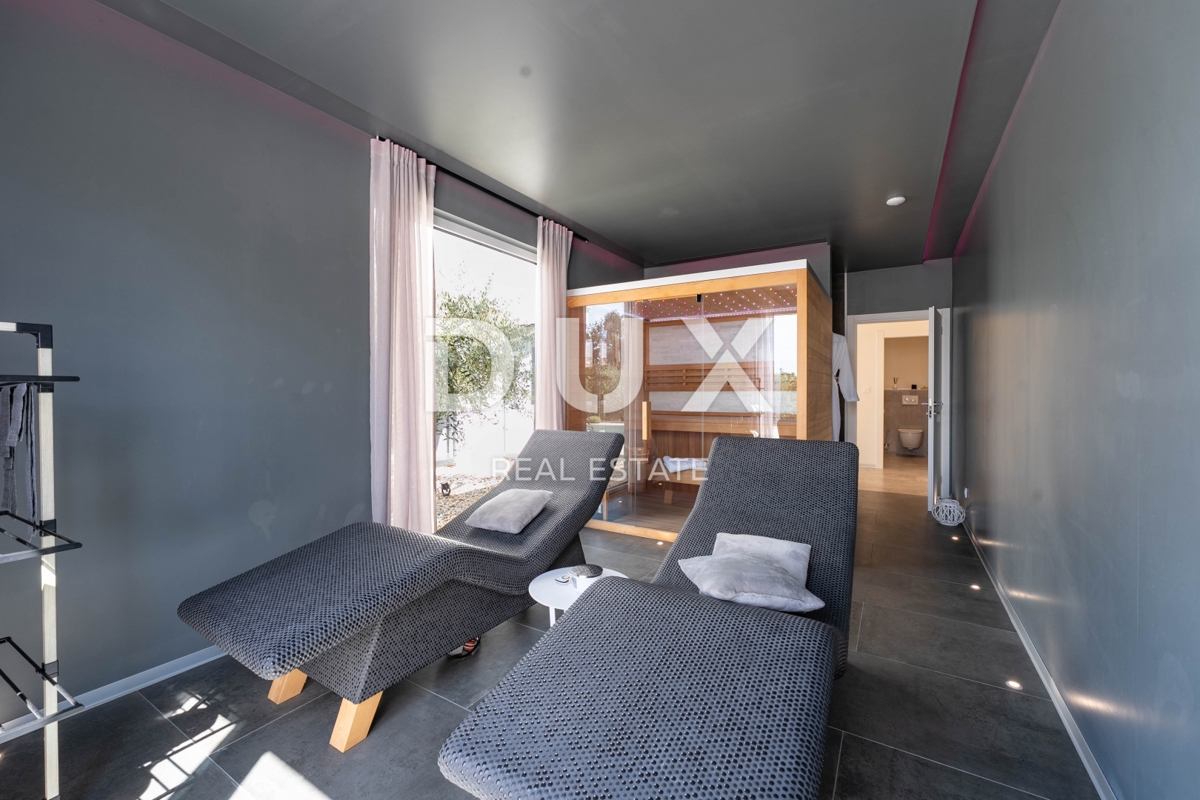 ISTRA, LABIN - luksuzna vila z ogrevanim bazenom in wellnessom v osrčju vzhodne Istre