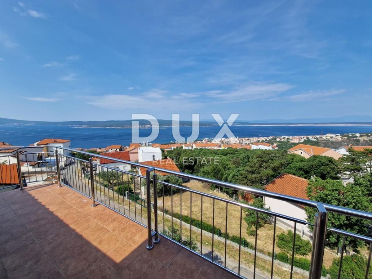CRIKVENICA - Čudovita hiša s panoramskim pogledom na morje