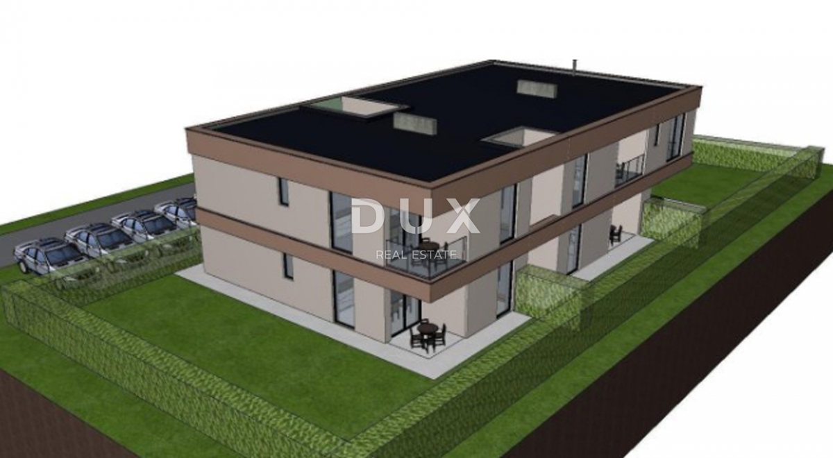ISTRA, POREČ Stanovanje 2 spalnici + kopalnica z vrtom v novem projektu na odlični lokaciji!