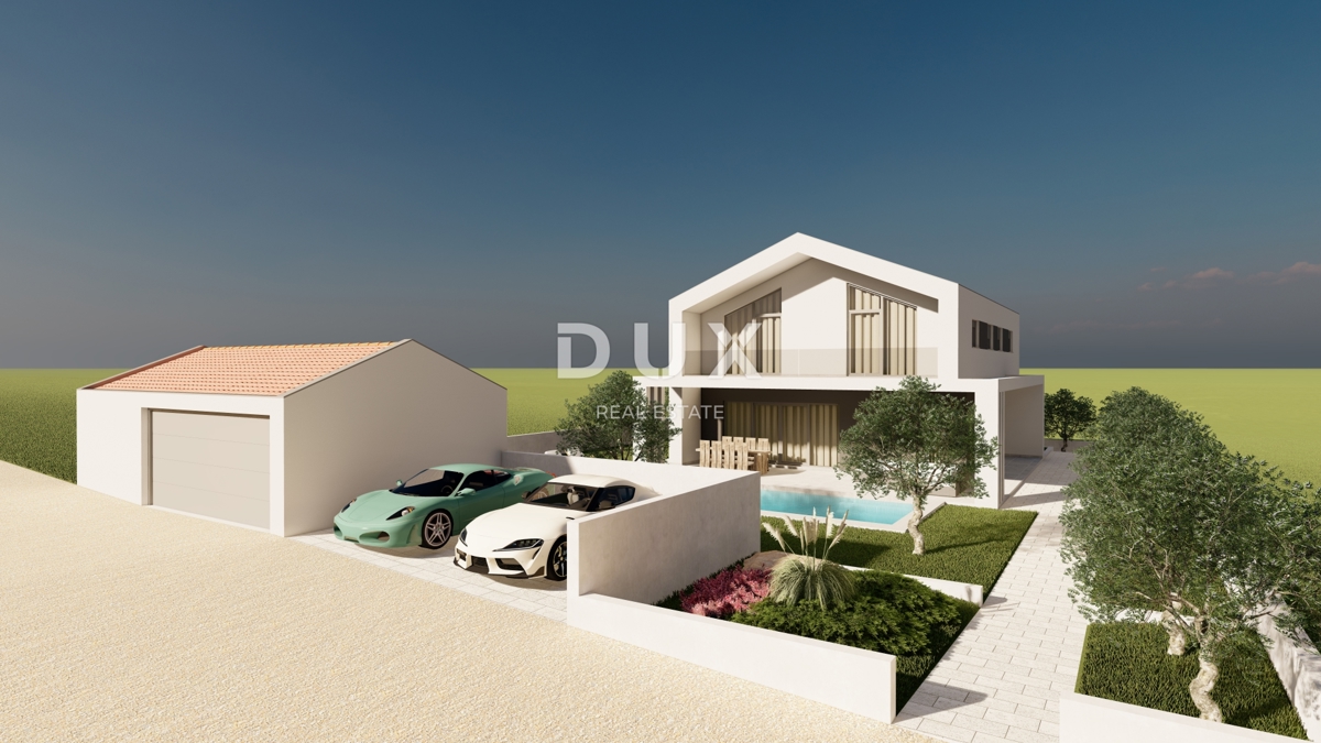 ISTRA, BUJE, KAŠTEL - Zemljišče z veljavnim gradbenim dovoljenjem