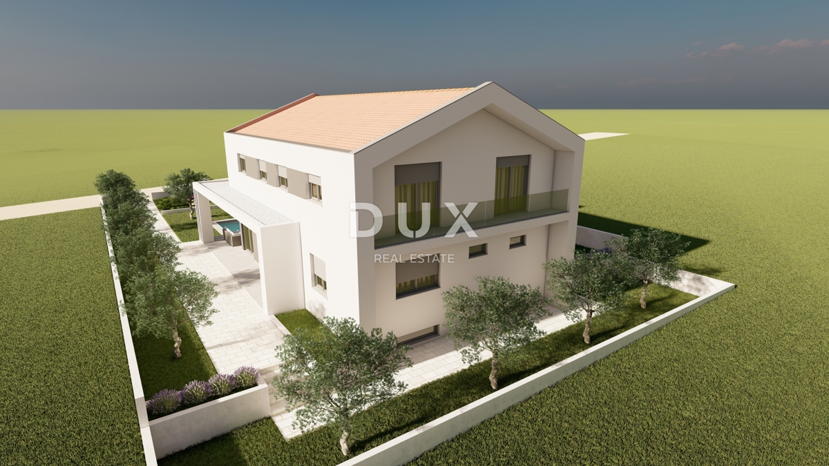 ISTRA, BUJE, KAŠTEL - Zemljišče z veljavnim gradbenim dovoljenjem