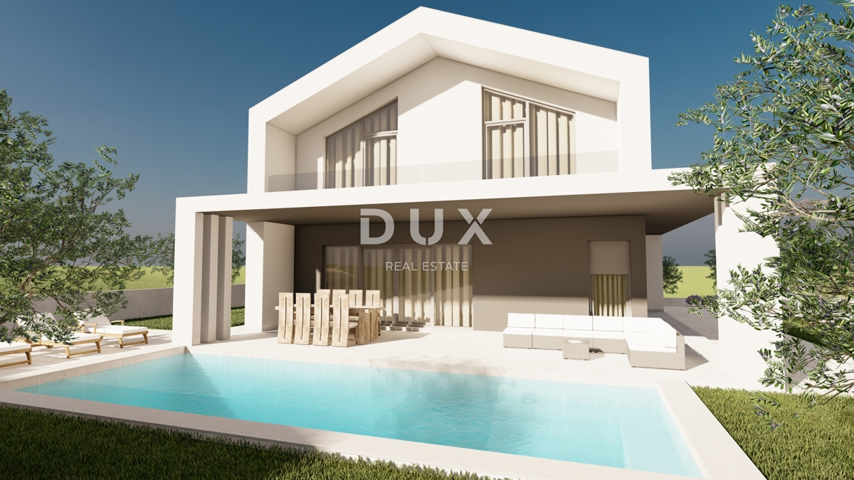 ISTRA, BUJE, KAŠTEL - Zemljišče z veljavnim gradbenim dovoljenjem