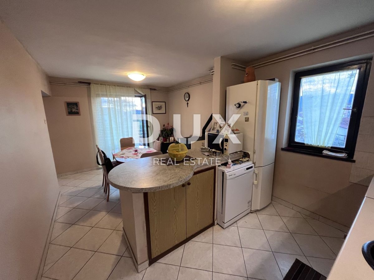 RIJEKA, SRDOČI, CENTER - samostojna hiša s 3 stanovanji + pomožni objekt + vrt! PRILOŽNOST! NUJNO!