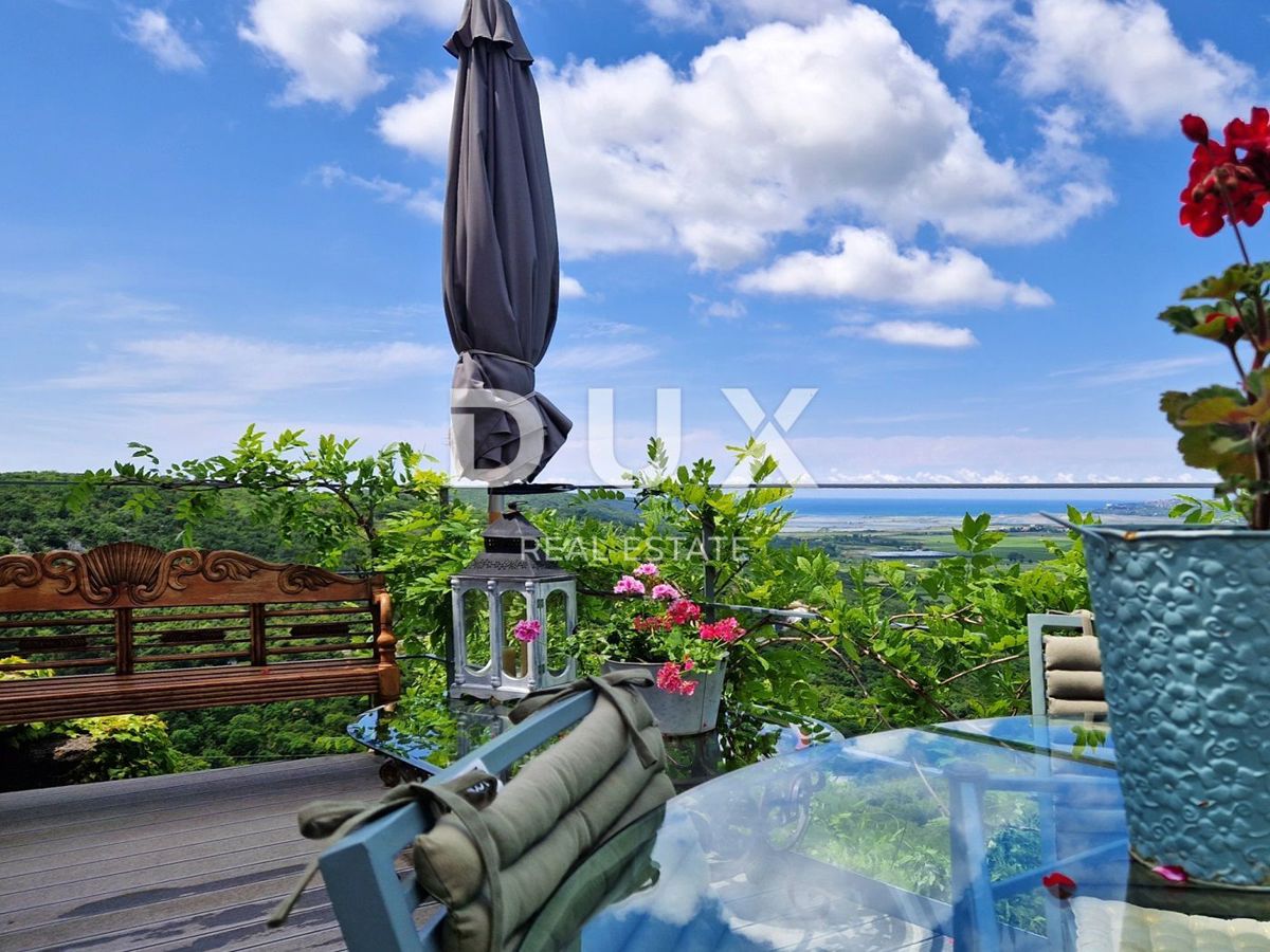 ISTRA, BUJE - Kamnita hiša s čudovitim razgledom