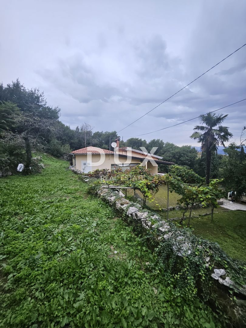 OPATIJA, LOVRAN - enonadstropna hiša 135m2, 2. VRSTA DO MORJA!!!! s panoramskim pogledom na morje + okolica