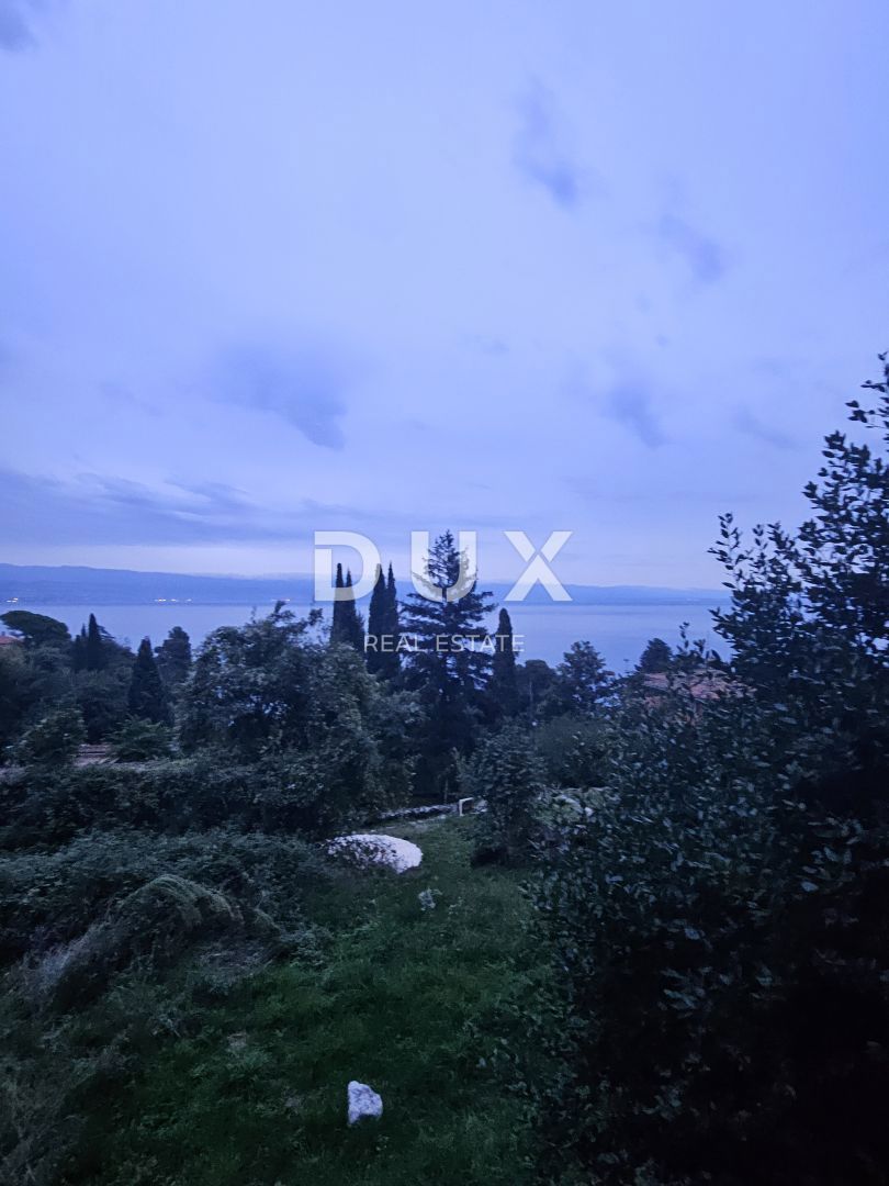 OPATIJA, LOVRAN - enonadstropna hiša 135m2, 2. VRSTA DO MORJA!!!! s panoramskim pogledom na morje + okolica