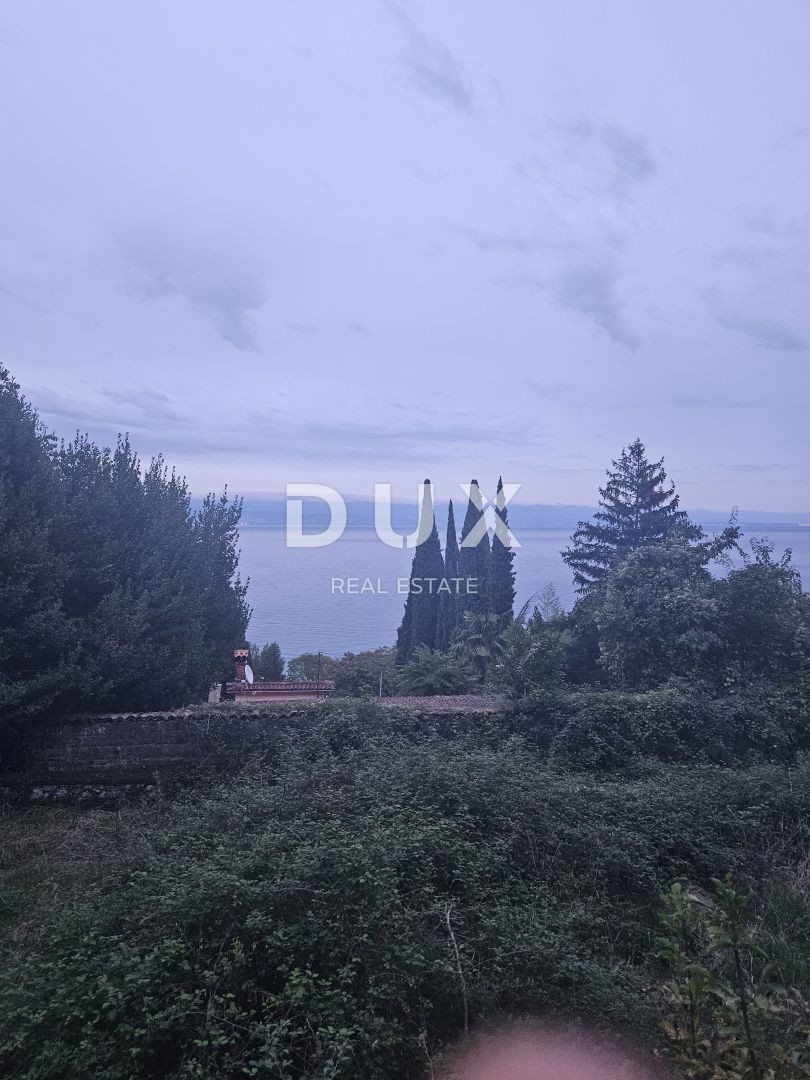 OPATIJA, LOVRAN - enonadstropna hiša 135m2, 2. VRSTA DO MORJA!!!! s panoramskim pogledom na morje + okolica