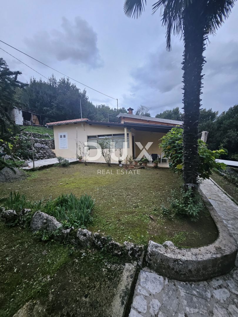 OPATIJA, LOVRAN - enonadstropna hiša 135m2, 2. VRSTA DO MORJA!!!! s panoramskim pogledom na morje + okolica