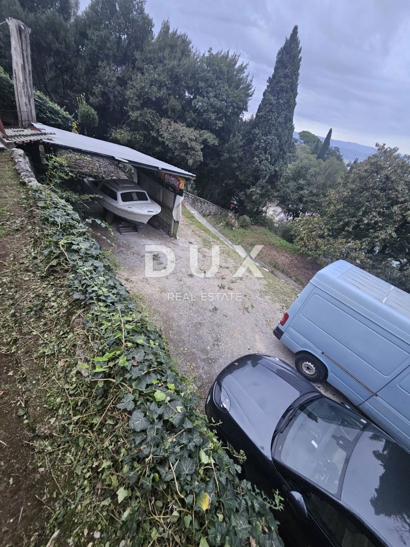 OPATIJA, LOVRAN - enonadstropna hiša 135m2, 2. VRSTA DO MORJA!!!! s panoramskim pogledom na morje + okolica