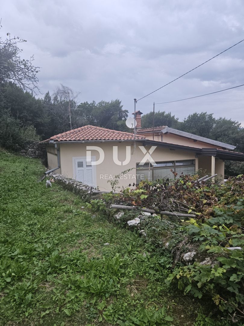 OPATIJA, LOVRAN - enonadstropna hiša 135m2, 2. VRSTA DO MORJA!!!! s panoramskim pogledom na morje + okolica