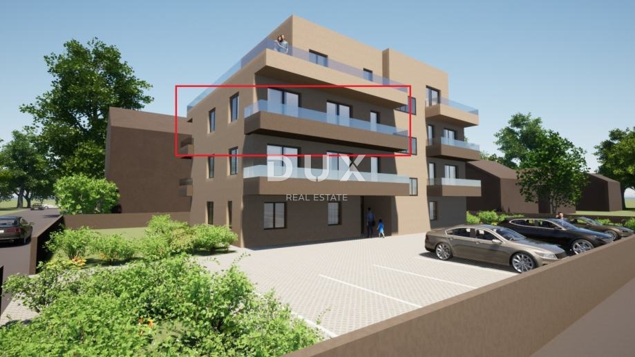 ZAGREB, SESVETE - Moderno trisobno stanovanje z zasebnim vrtom, novogradnja v pritličju