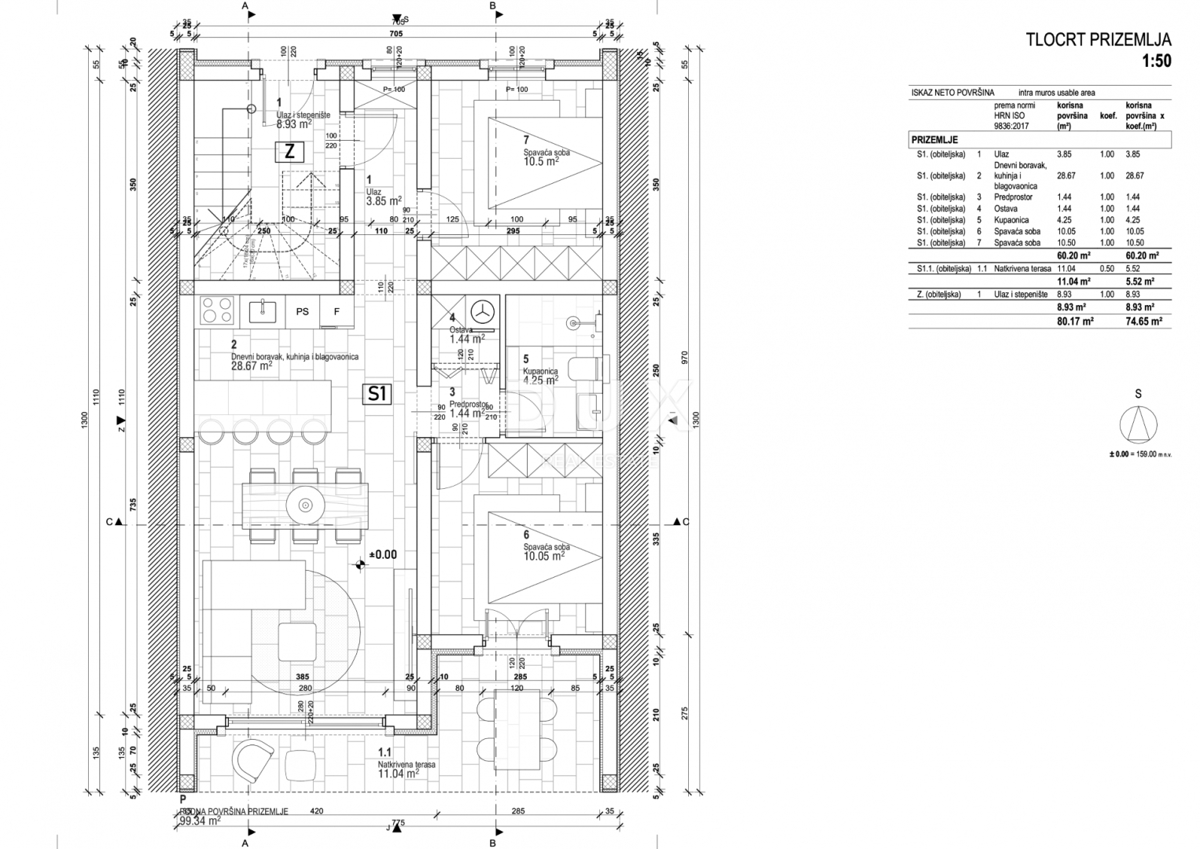 ISTRA, ROVINJ - Stanovanje v pritličju novogradnje