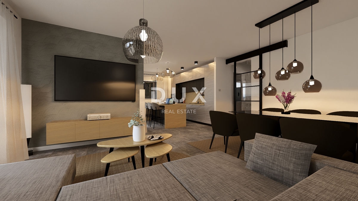 OTOK KRK, VRBNIK - Apartma v 1. nadstropju s teraso