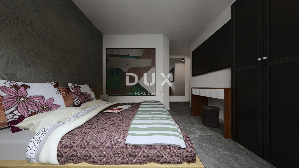 OTOK KRK, VRBNIK - Apartma v 1. nadstropju s teraso