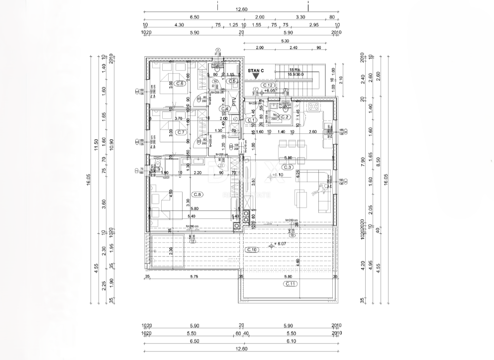 OPATIJA, LOVRAN – luksuzne rezidence z zasebnim bazenom in panoramskim pogledom na morje