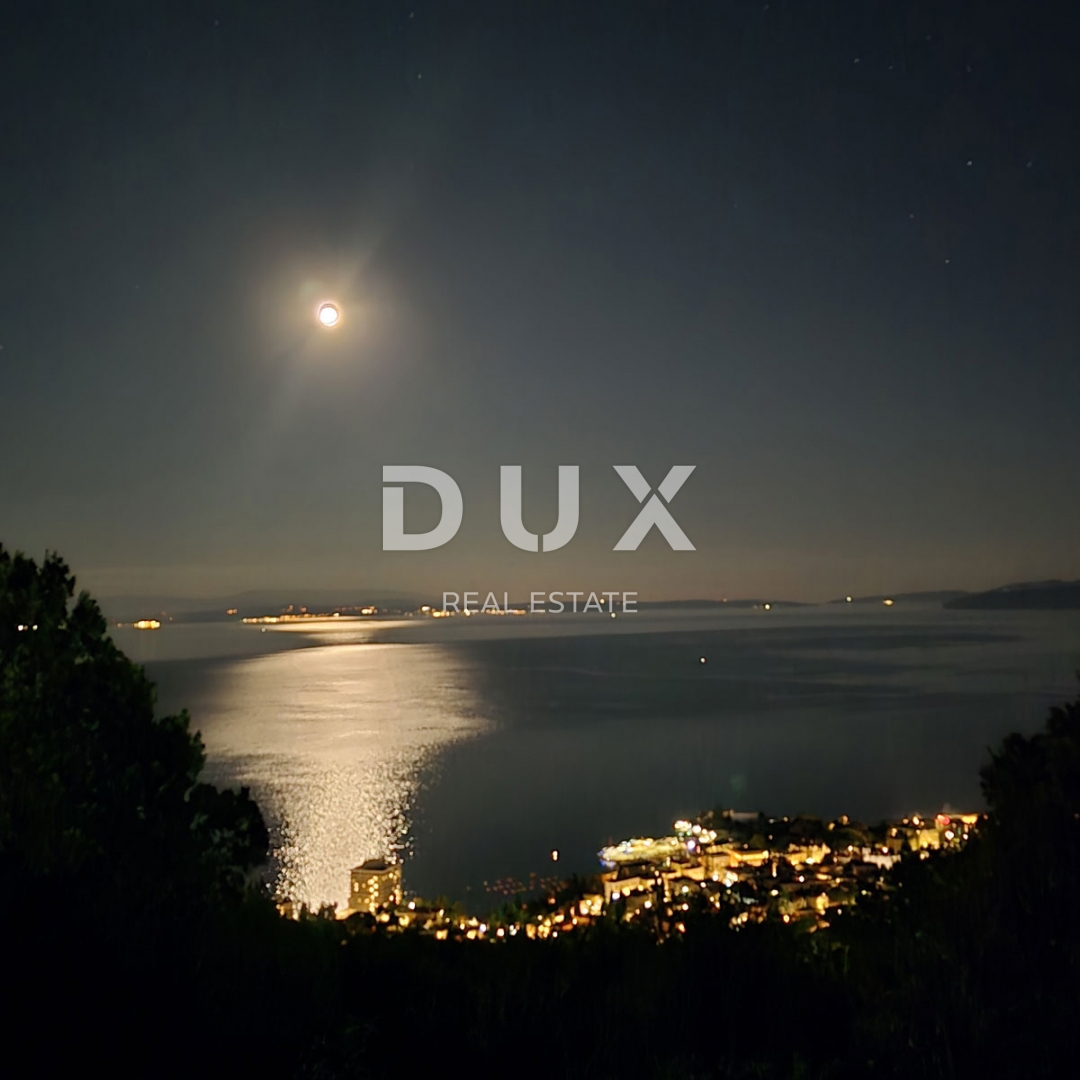 OPATIJA, BREGI - vila s panoramskim razgledom na morje in velikim vrtom! PRILOŽNOST!