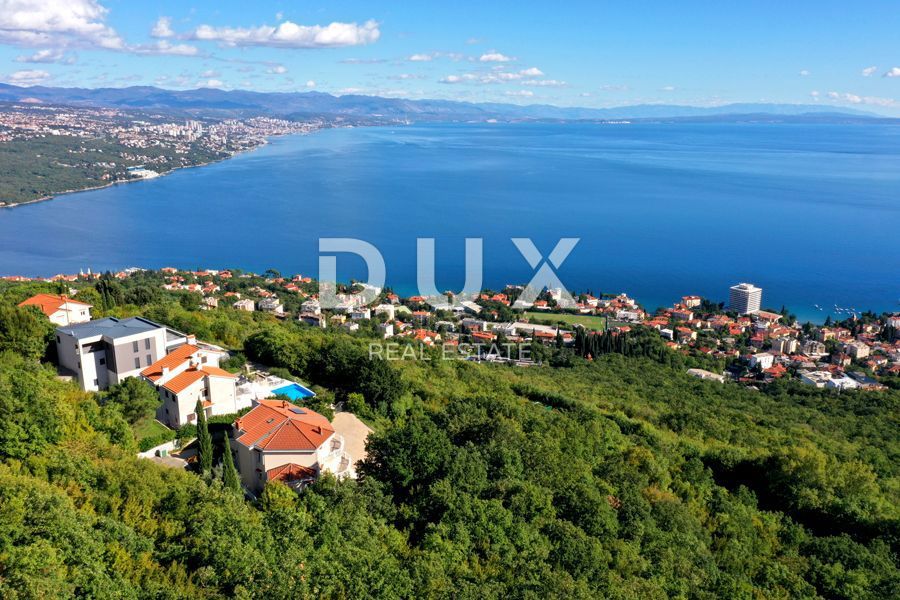 OPATIJA, BREGI - vila s panoramskim razgledom na morje in velikim vrtom! PRILOŽNOST!
