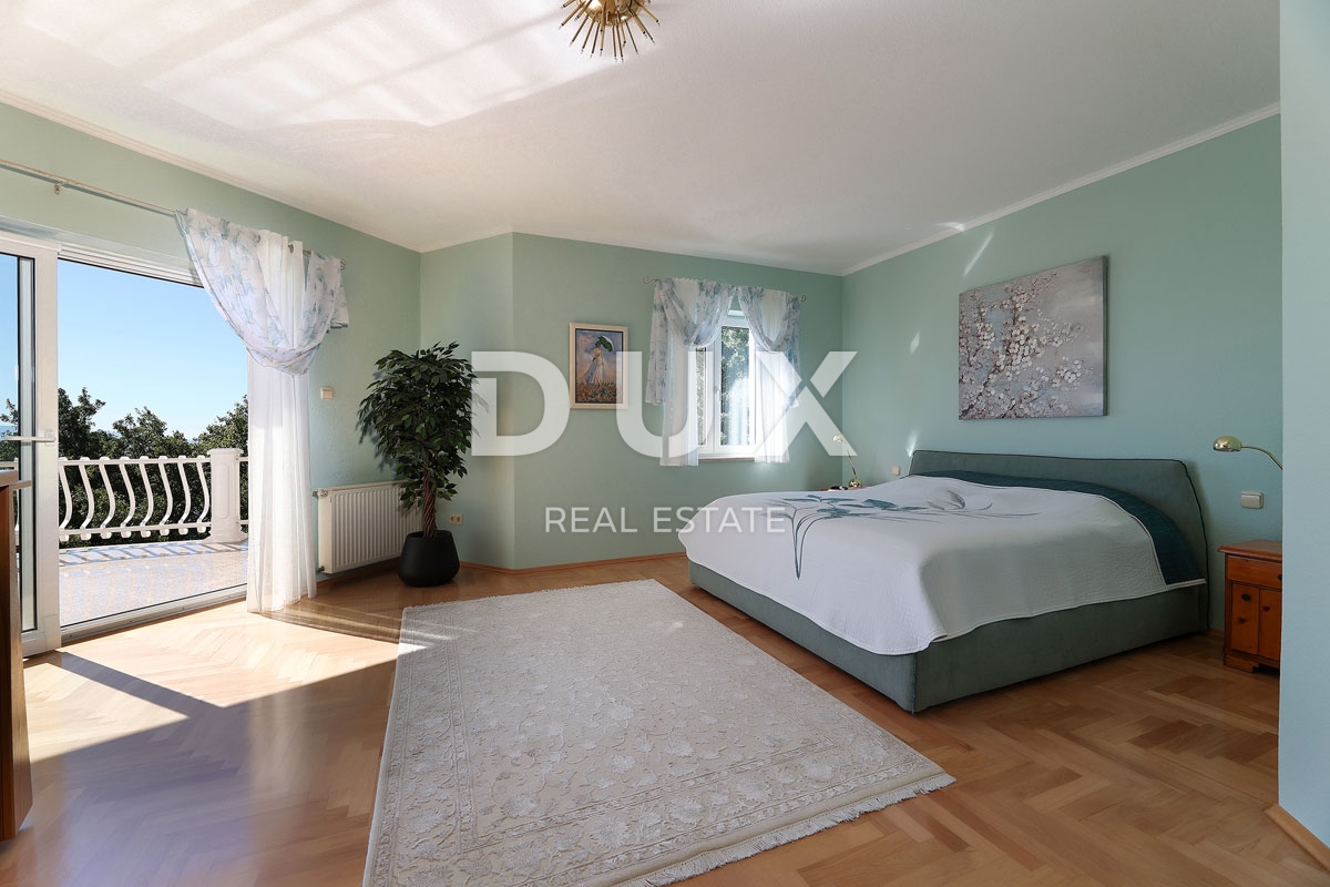 OPATIJA, BREGI - vila s panoramskim razgledom na morje in velikim vrtom! PRILOŽNOST!