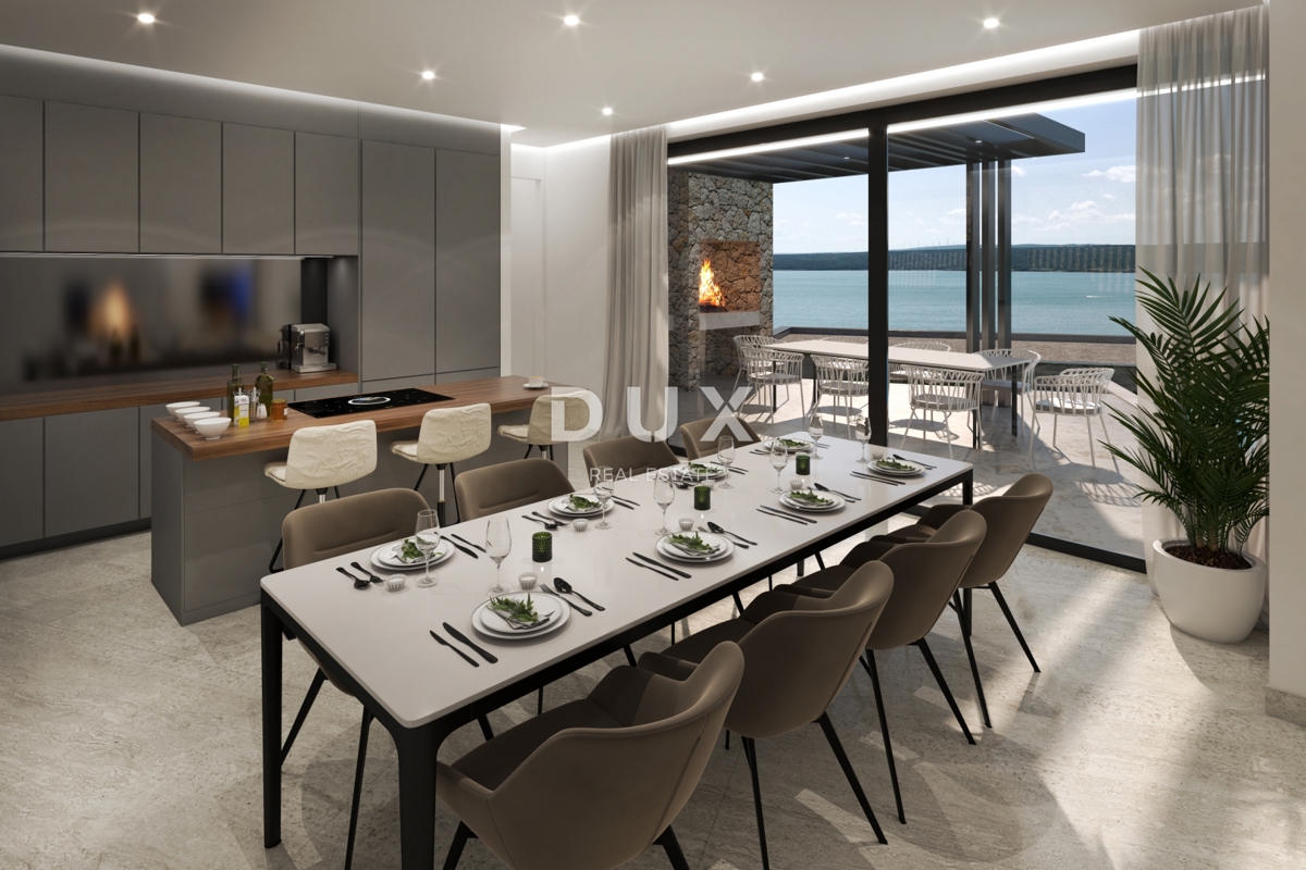 ZADAR, POSEDARJE - Čudovita pritlična vila s panoramskim pogledom na morje! B