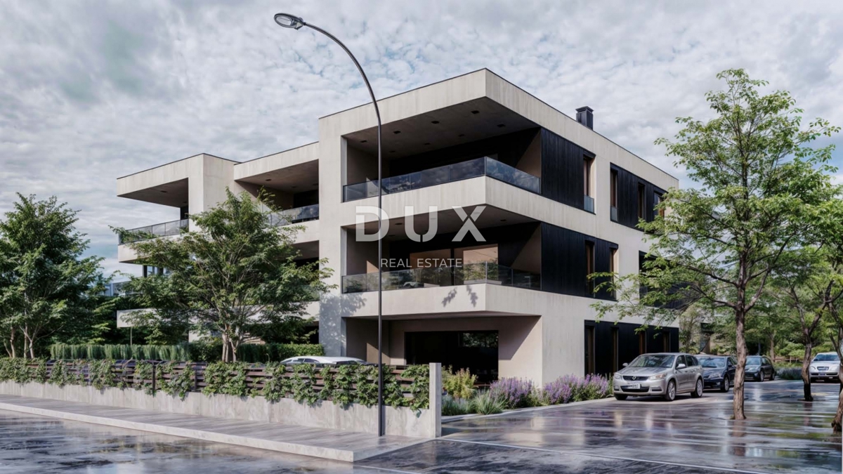 ŠIBENIK, SRIMA - Luksuzno trisobno stanovanje v novogradnji, 300 m od plaže