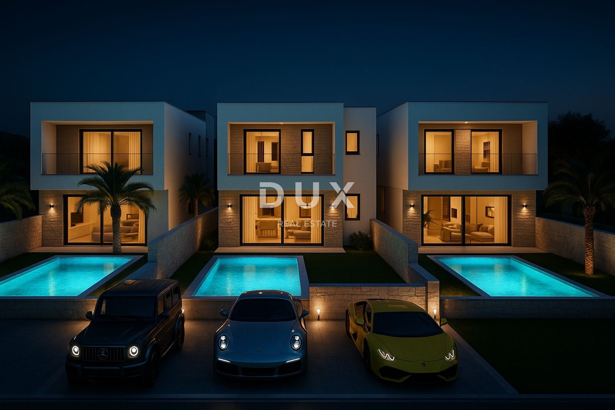 OTOK PAG, NOVALJA - zemljišče s projektom na odlični lokaciji