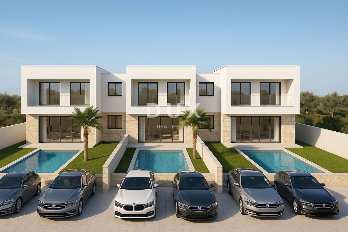 OTOK PAG, NOVALJA - zemljišče s projektom na odlični lokaciji