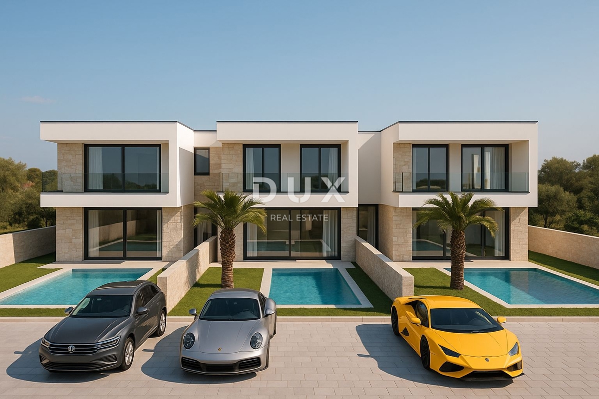 OTOK PAG, NOVALJA - zemljišče s projektom na odlični lokaciji