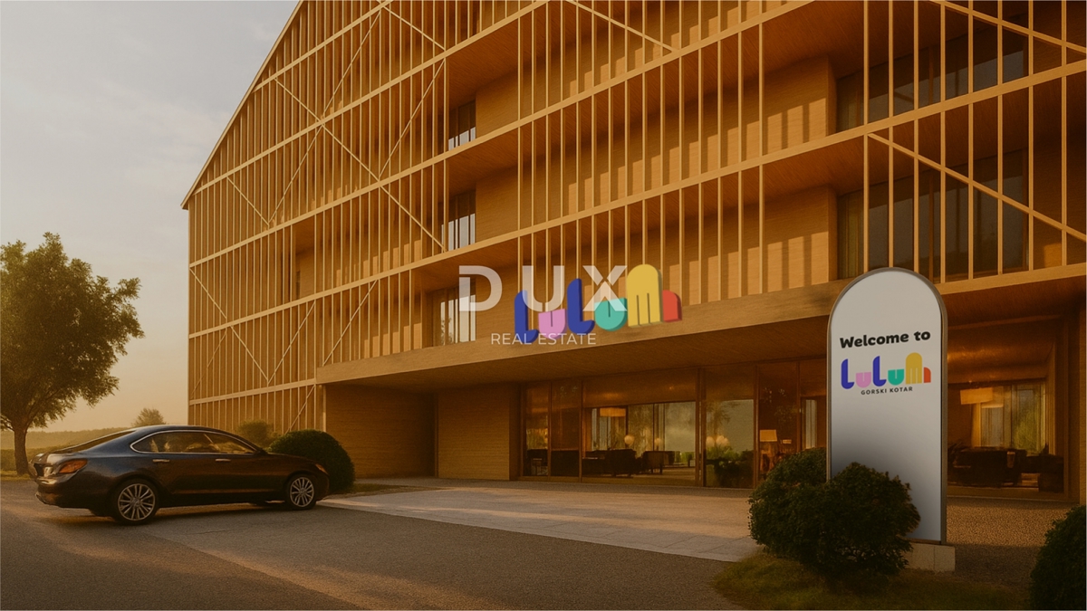 GORSKI KOTAR, STARI LAZ - zemljišče in idejni projekt za gradnjo prvega butičnega družinskega letovišča v regiji