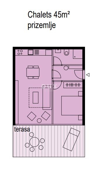 GORSKI KOTAR, STARI LAZ - zemljišče in idejni projekt za gradnjo prvega butičnega družinskega letovišča v regiji