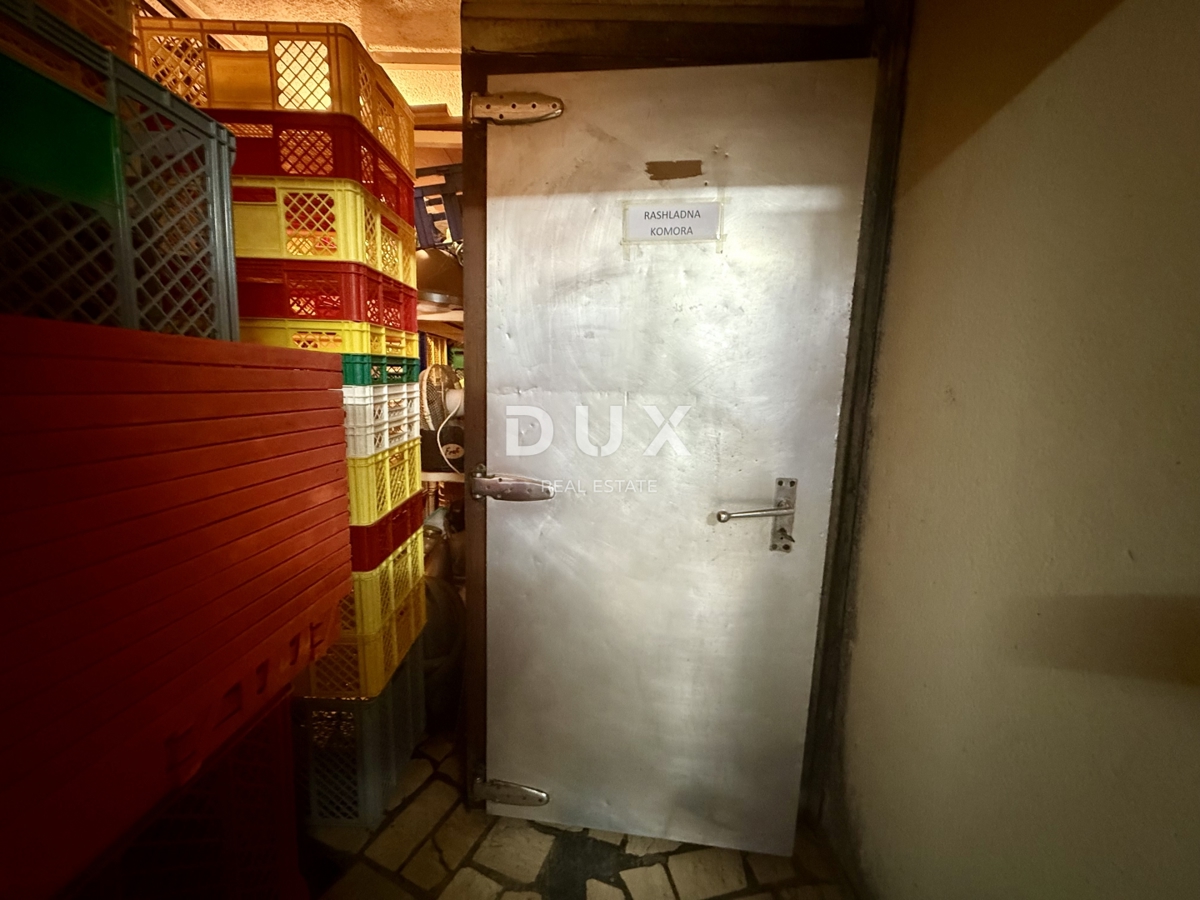 CRIKVENICA, TRIBALJ - Poslovni prostori s projektom za še tri stanovanja!