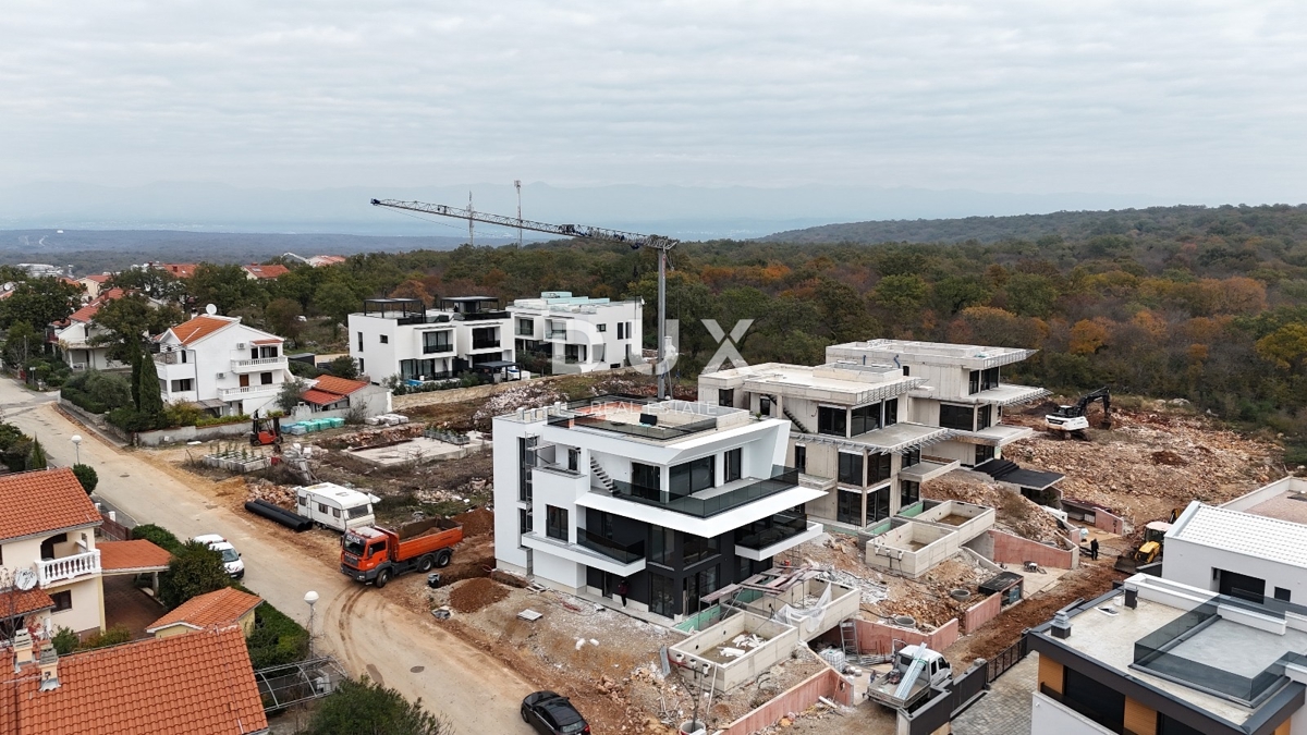 OTOK KRK, NJIVICE - Ekskluzivna novogradnja, apartma z bazenom!